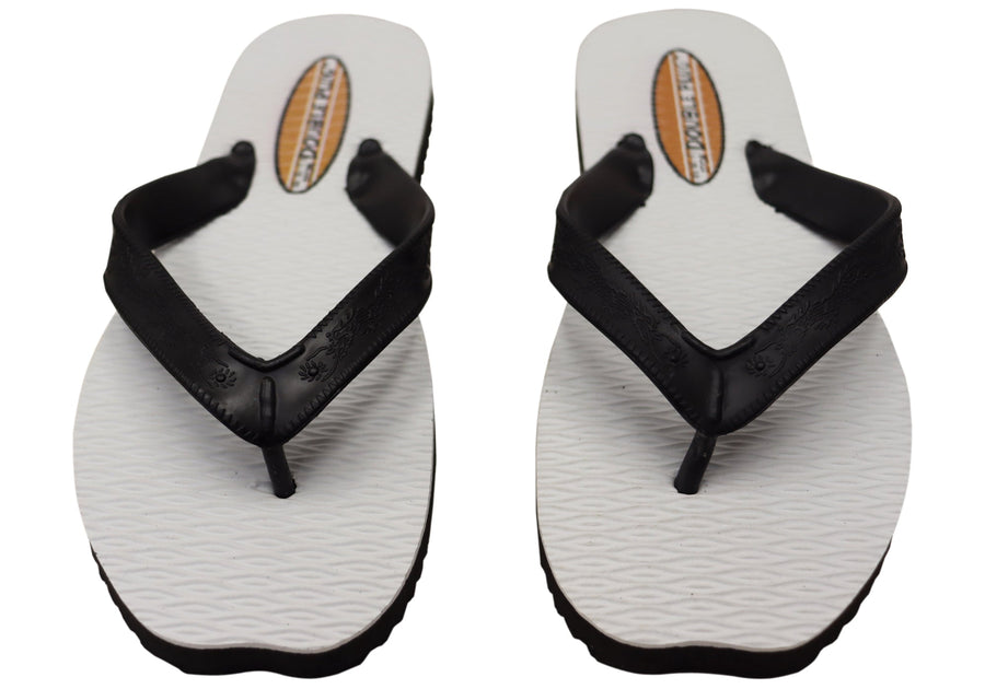 Double Plug Mens Comfortable Thongs Sandals