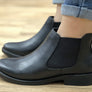 Via Paula Meredith Womens Comfortable Brazilian Leather Ankle Boots