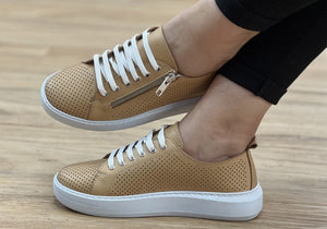 Orizonte Aldina Womens European Comfortable Leather Casual Shoes