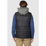 Caterpillar Mens Comfortable Durable Hooded Work Vest