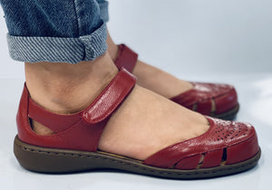 Opananken Carmen Womens Comfortable Brazilian Leather Mary Jane Shoes