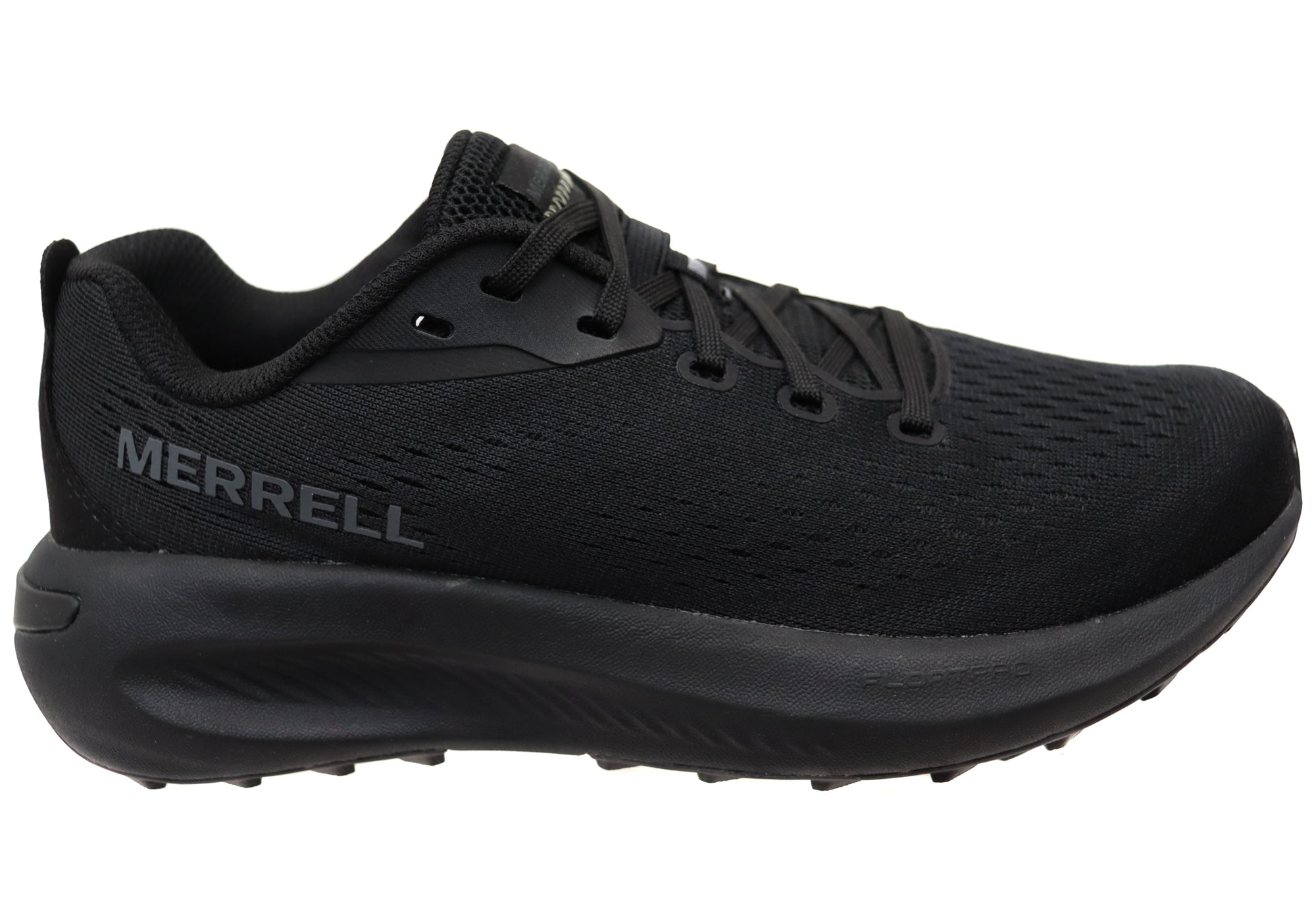 Merrell Morphlite Mens Comfortable Lace Up Running Shoes Black