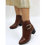 Bottero Beatrice Womens Comfortable Leather Ankle Boots Made In Brazil