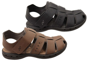 Itapua Parker Mens Comfortable Closed Toe Sandals Made In Brazil