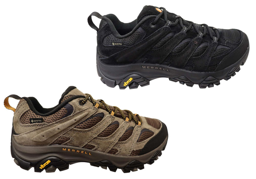 Merrell Mens Moab 3 Gore Tex Comfortable Leather Hiking Shoes