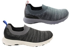 Merrell Cloud Moc Knit Mens Comfortable Slip On Casual Sneakers Shoes