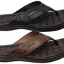 Pegada Arizona Mens Leather Comfortable Thongs Sandals Made In Brazil