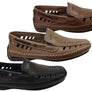 Pegada Nigel Mens Comfortable Leather Loafers Shoes Made In Brazil