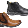 Savelli Stewart Mens Comfortable Leather Dress Boots Made In Brazil