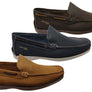 Pegada Harbour Mens Comfortable Leather Loafers Shoes Made In Brazil