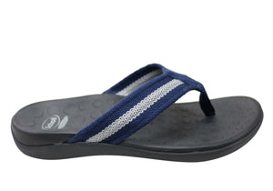 Scholl Orthaheel Whack Mens Supportive Comfortable Thongs