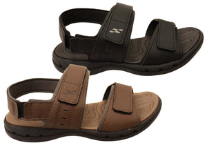 Itapua Jackson Mens Comfortable Adjustable Sandals Made In Brazil