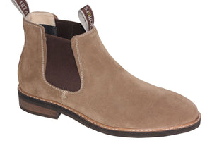 Slatters OReilly Mens Comfortable Suede Chelsea Pull On Dress Boots