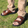 Homyped Union Mens Supportive Comfort Extra Extra Wide Slides Sandals