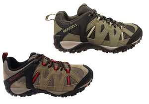 Merrell Mens Deverta 2 Comfortable Leather Hiking Shoes