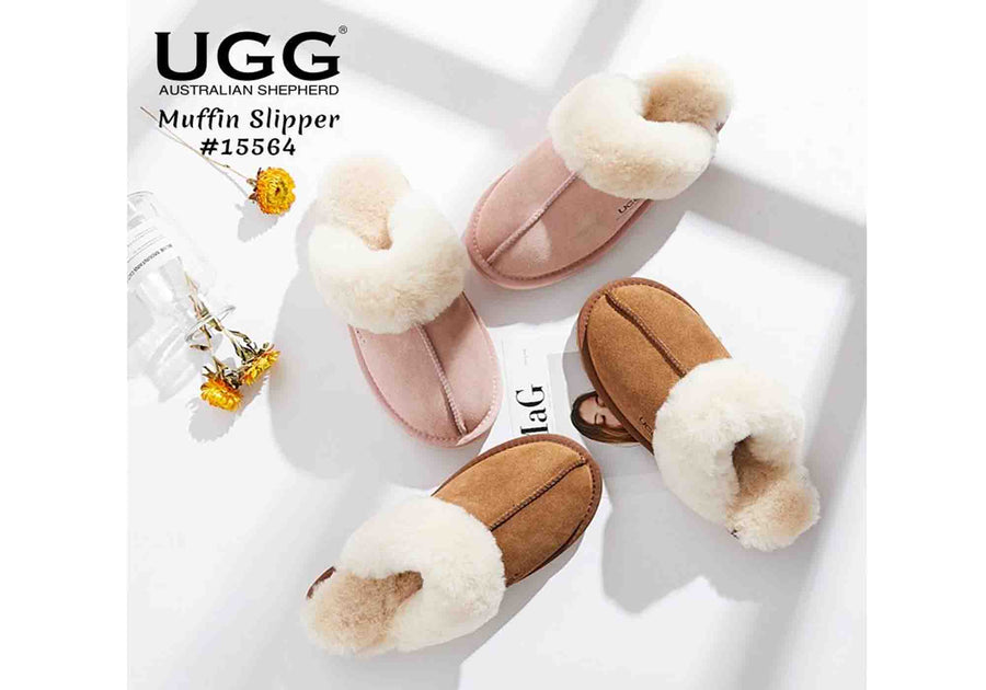 UGG Australian Shepherd Comfortable Unisex Muffin Scuff Slippers