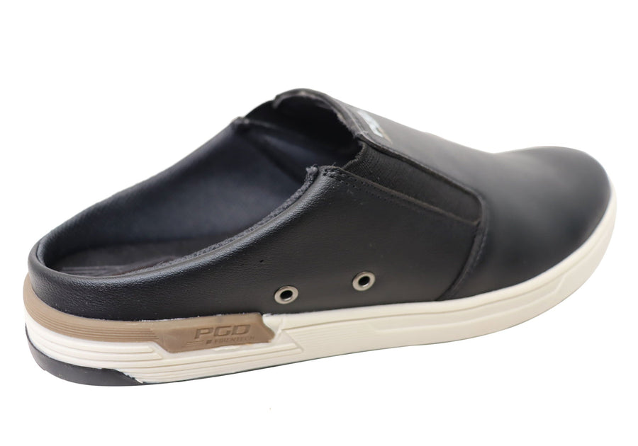 Pegada Otis Mens Leather Slip On Comfort Casual Shoes Made In Brazil