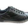 Pegada Trevor Mens Leather Lace Up Comfort Casual Shoes Made In Brazil