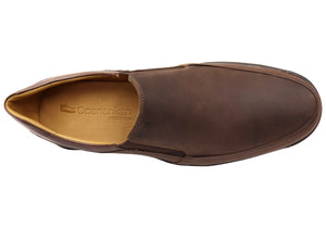Opananken Nelson Mens Comfortable Brazilian Leather Slip On Shoes