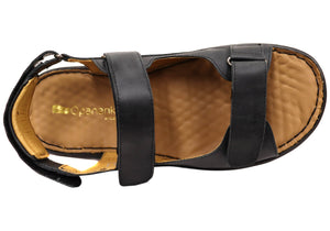 Opananken Miles Mens Comfortable Leather Adjustable Sandals