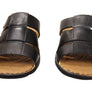 Opananken Andrew Mens Comfortable Brazilian Leather Slide Sandals