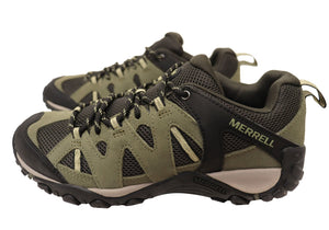 Merrell Mens Deverta 2 Comfortable Leather Hiking Shoes