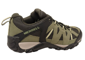 Merrell Mens Deverta 2 Comfortable Leather Hiking Shoes