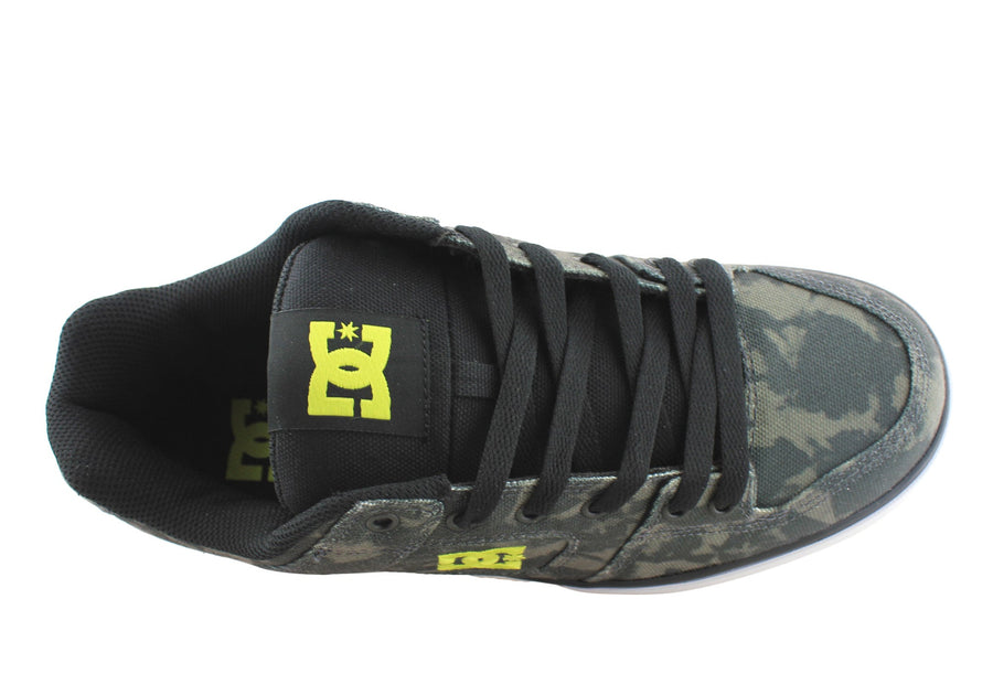 DC Shoes Pure Sp Mens High Performance Casual Lace Up Skate Shoes