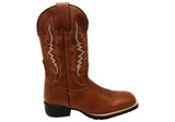 D Milton Meridan Mens Leather Comfortable Western Cowboy Boots