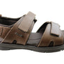 Itapua Bob Mens Leather Comfortable Sandals Made In Brazil