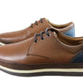 Sollu Lucca Mens Leather Lace Up Casual Shoes Made In Brazil