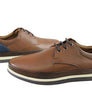 Sollu Lucca Mens Leather Lace Up Casual Shoes Made In Brazil