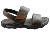 Itapua Pauly Mens Leather Comfortable Sandals Made In Brazil