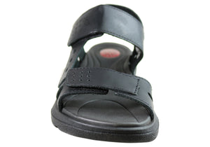 Itapua Davis Mens Leather Comfortable Sandals Made In Brazil