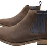 Savelli Legend Mens Comfort Leather Chelsea Dress Boots Made In Brazil