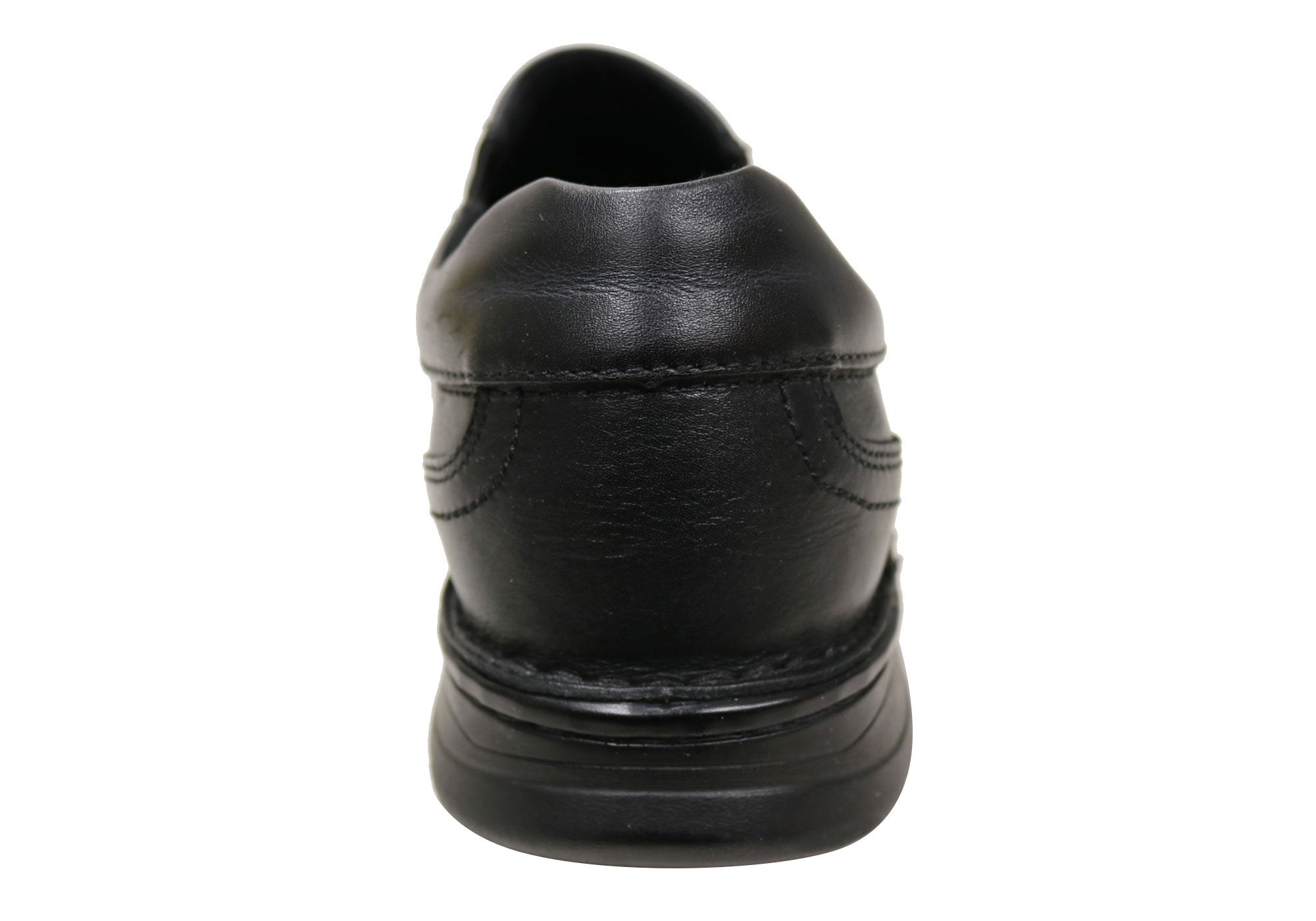 Slatters Accord Mens Wide Fit Slip On Leather Comfort Walking Shoes