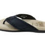 Savelli Laguna Mens Comfortable Leather Thongs Sandals Made In Brazil