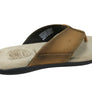 Savelli Laguna Mens Comfortable Leather Thongs Sandals Made In Brazil