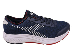 Diadora Mens Passo Comfortable Lace Up Athletic Shoes