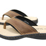 Slatters Kyte Mens Comfortable Leather Thongs Flip Flops