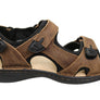 Slatters Kingsmen Mens Comfortable Adjustable Leather Sandals