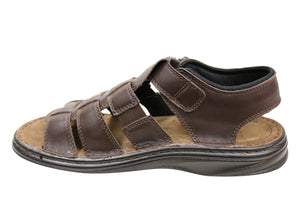 Slatters Tropic Mens Comfortable Leather Sandals