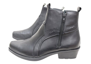 Slatters Rialto Mens Comfortable Leather Dress Boots