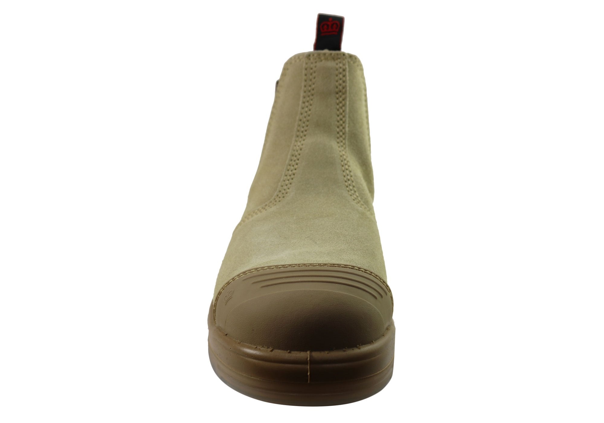KingGee Wills Suede Mens Comfort Leather Steel Safety Cap Work Boots