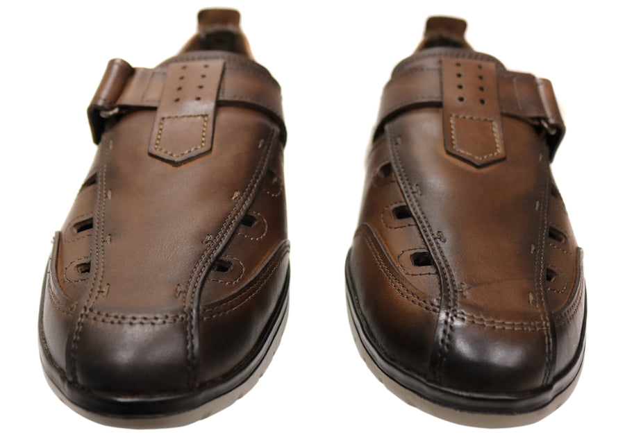 Pegada Ditto Mens Leather Comfortable Shoes Made In Brazil