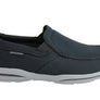 Skechers Mens Harper Walton Relaxed Fit Memory Foam Wide Fit Shoes