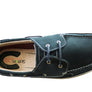 Slatters Shackle Mens Comfortable Leather Boat Shoes