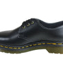 Dr Martens Vegan 1461 3 Eye Black Lace Up Comfortable Unisex Shoes