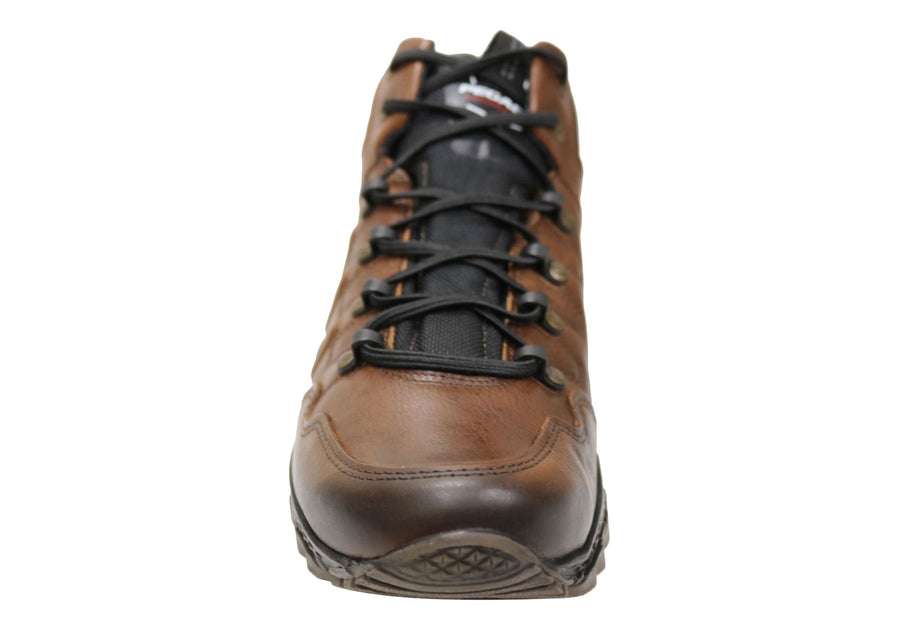 Pegada Riccardo Mens Comfortable Leather Boots Made In Brazil