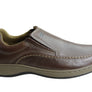 Bradok Mens Classic Slip On Comfortable Leather Shoes Made In Brazil